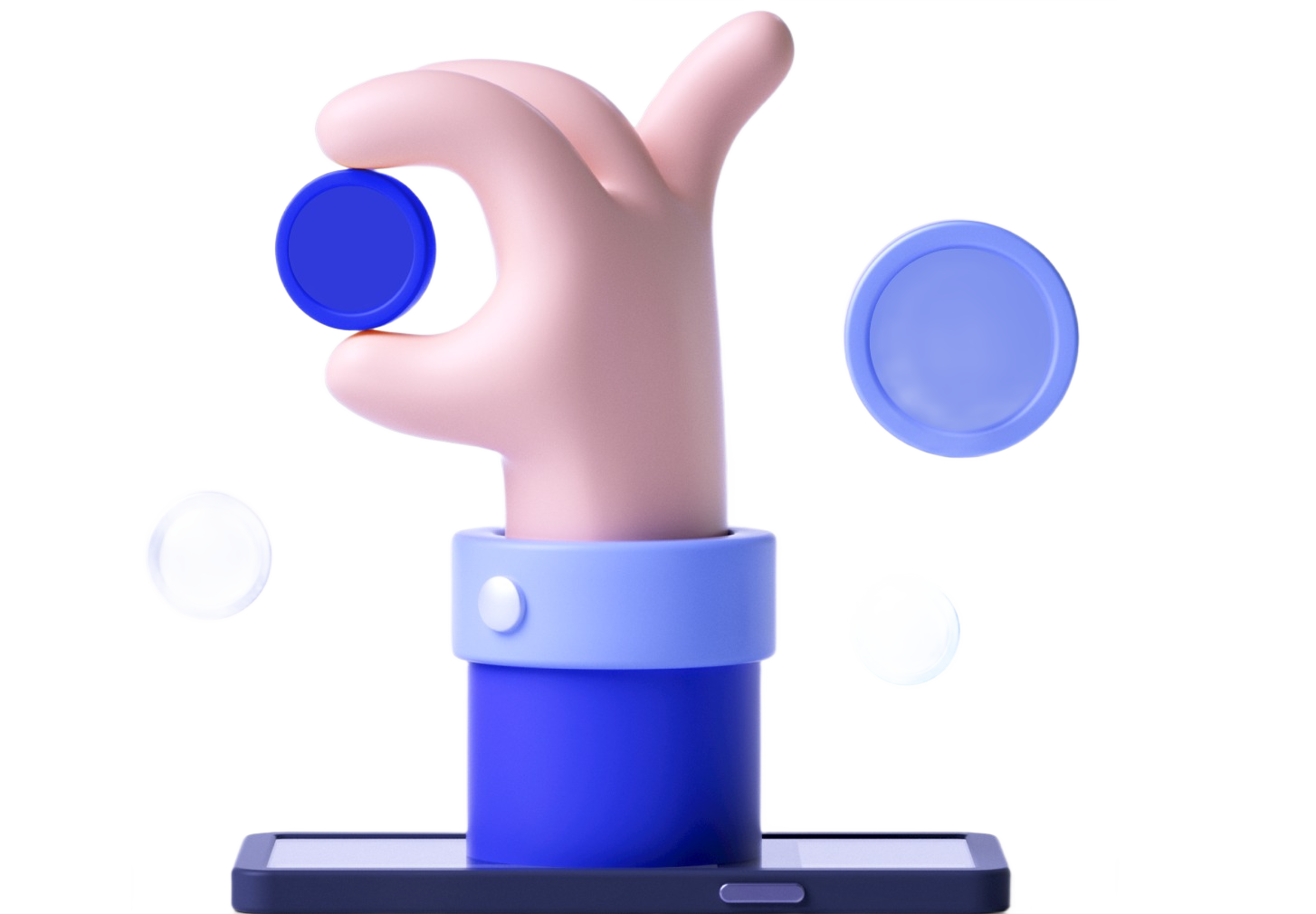 Financial services illustration